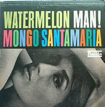 Weirdest Album Covers - Santamaria, Mongo (Watermelon Man)