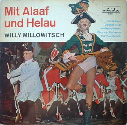 Weirdest Album Covers - Millowitsch, Willy (Mit Alaaf Und Helau)