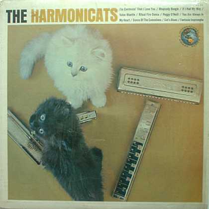 Weirdest Album Covers - Harmonicats, The (self-titled)