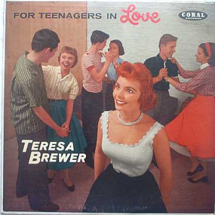 Weirdest Album Covers - Brewer, Teresa (For Teenagers In Love)