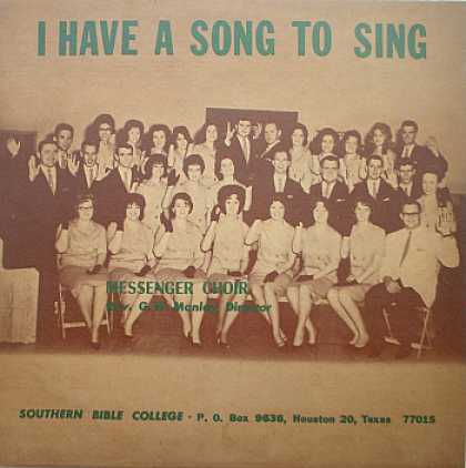 Weirdest Album Covers - Messenger Choir (I Have A Song To Sing)