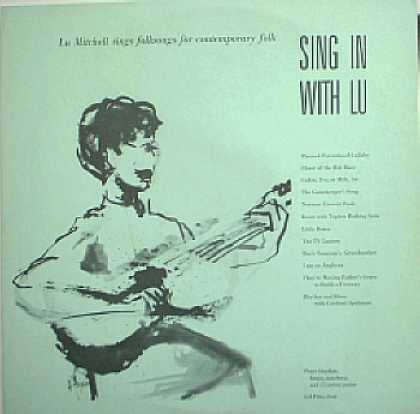 Weirdest Album Covers - Mitchell, Lu (Sing In With Lu)