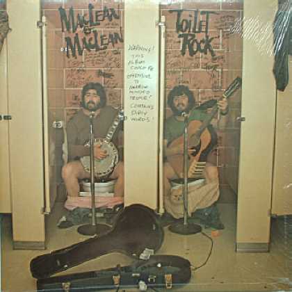 Weirdest Album Covers - MacLean & MacLean (Toilet Rock)