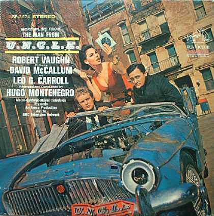 Weirdest Album Covers - Man From U.N.C.L.E (More Music From...)