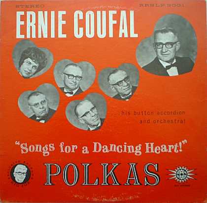 Weirdest Album Covers - Coufal, Ernie (Songs For A Dancing Heart)