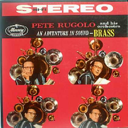 Weirdest Album Covers - Rugolo, Pete (An Adventure In Sound - Brass)