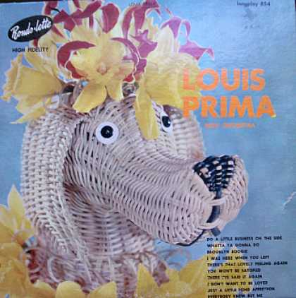 Weirdest Album Covers - Prima, Louis (With Orchestra)