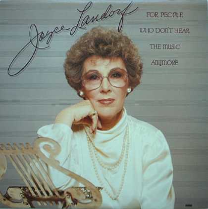 Weirdest Album Covers - Landorf, Joyce (For People Who Don't Hear The Music Anymore)