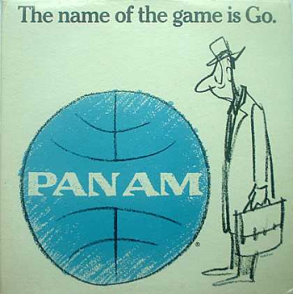 Weirdest Album Covers - Pan Am (The Name Of The Game Is Go)