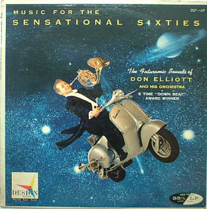 Weirdest Album Covers - Elliott, Don (Music For The Sensational Sixties)