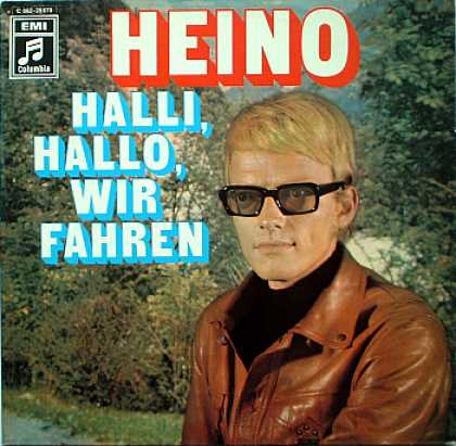 Weirdest Album Covers - Heino (Halli, Hallo, Wir Fahren)