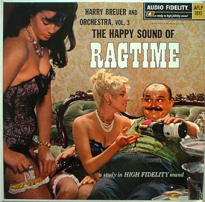 Weirdest Album Covers - Breuer, Harry (Happy Sounds Of Ragtime, Vol 3)