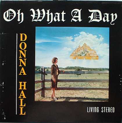 Weirdest Album Covers - Hall, Donna (Oh, What A Day)