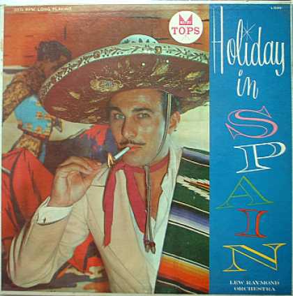 Weirdest Album Covers - Raymond, Lew (Holiday In Spain)