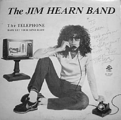 Weirdest Album Covers - Hearn, Jim band (The Telephone)