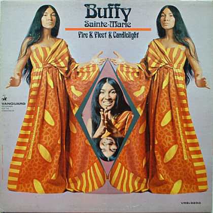 Weirdest Album Covers - Sainte-Marie, Buffy (Fire & Fleet & Candlelight)