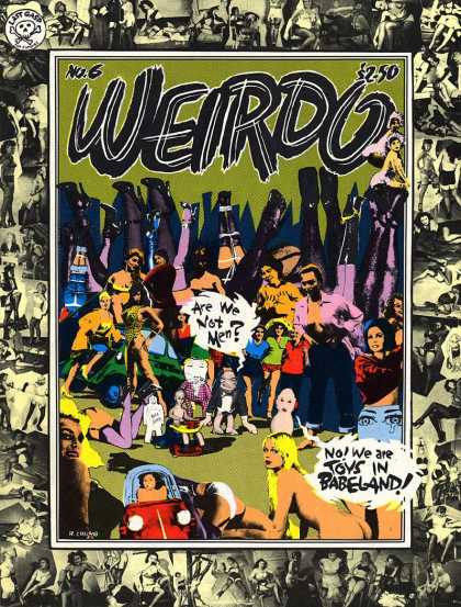 Weirdo 6 - Are We Not Men - No 6 - Toys In Babeland - Naked Girl - Lingerie