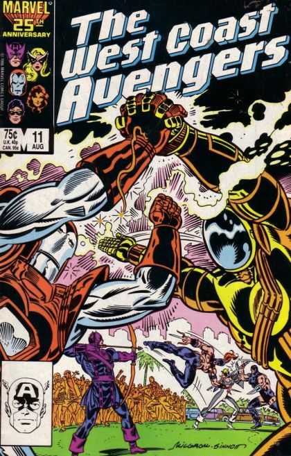 West Coast Avengers 11 - Joe Sinnott