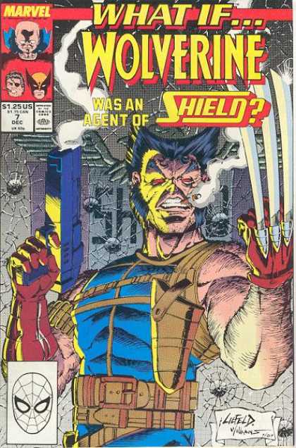 What If? 7 - Wolverine - Shield - Claws - Smoking Gun - Cigar - Rob Liefeld, Scott Williams