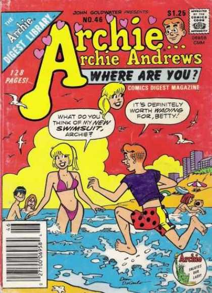 Where Are You 46 - Archie - Betty - Vacation - Statue Of Liberty - Love Story