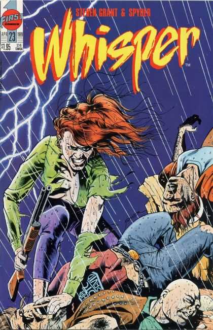 Whisper 23 - Lightning - Rain - Steven Grant - Spyder - Shotgun