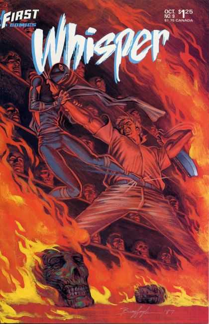 Whisper 9 - First - October - No 9 - 125 - Fire - Norm Breyfogle