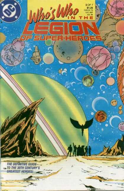 Who's Who in the Legion of Super-Heroes 3 - Whos Who In The Legion Of Super-heroes - Planets - Space - 30th Century - Guide
