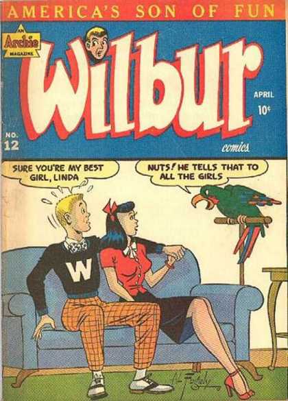 Wilbur 12 - Linda - Parrot - Son - Sofa - W