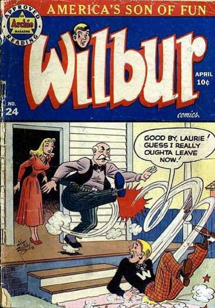 Wilbur 24 - Wilbur - Father - Kick - Oops - Funny