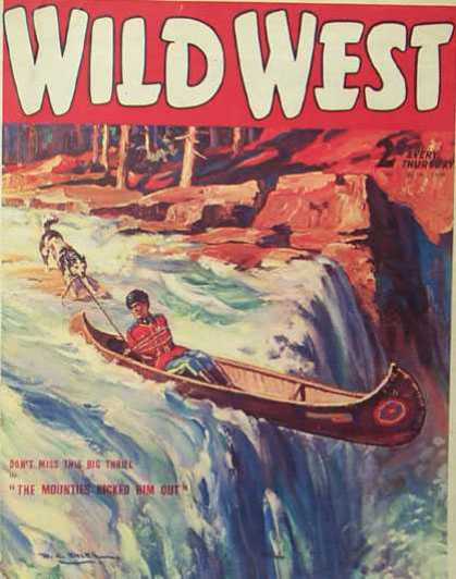 Wild West Weekly 26 - Trees - Boat - Water - Rock - Dog