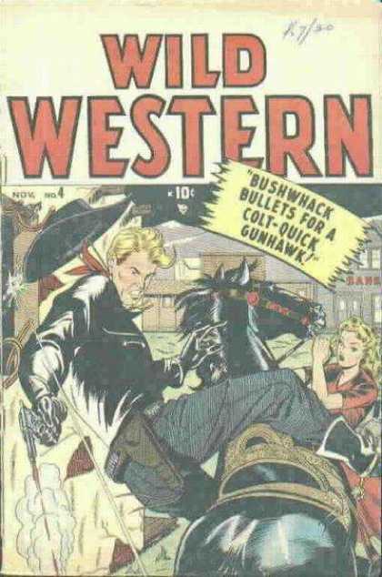 Wild Western 4 - Black Stallion - Bushwhack - Gun - Lasso - Bandana