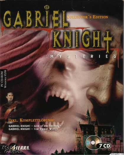 Windows 3.x Games - Gabriel Knight Mysteries: Limited Edition