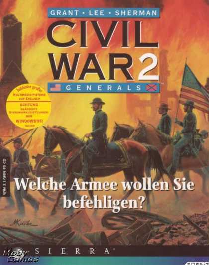 Windows 3.x Games - Grant - Lee - Sherman: Civil War 2: Generals