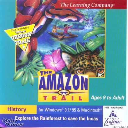 Windows 3.x Games - The Amazon Trail