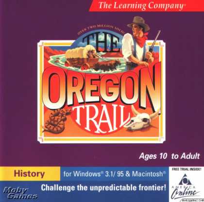 Windows 3.x Games - The Oregon Trail