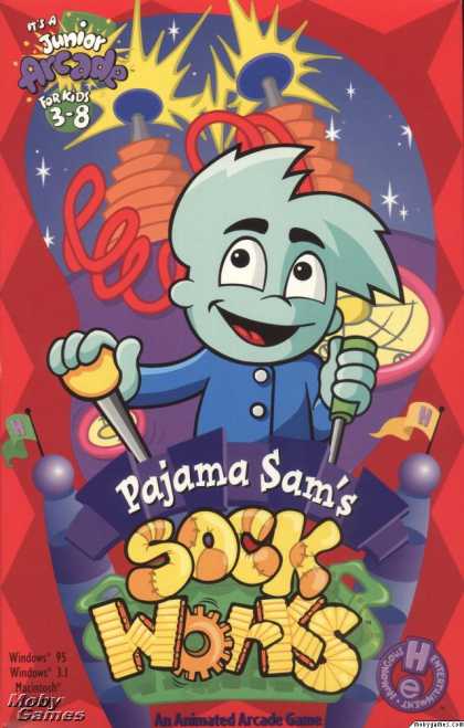 Windows 3.x Games - Pajama Sam's SockWorks