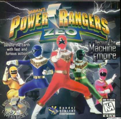 Windows 3.x Games - Power Rangers Zeo Versus The Machine Empire