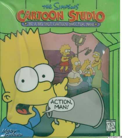 Windows 3.x Games - The Simpsons Cartoon Studio
