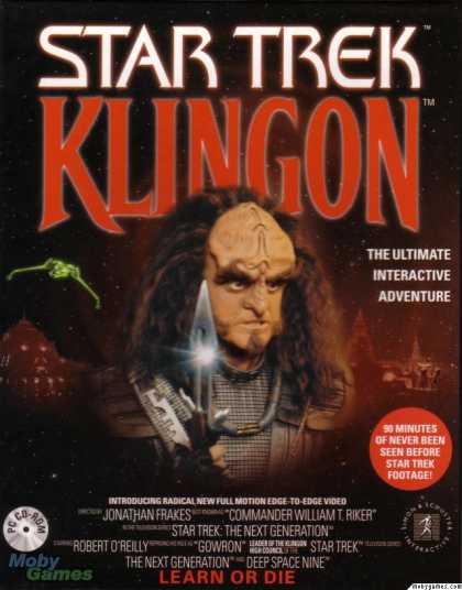 Windows 3.x Games - Star Trek: Klingon