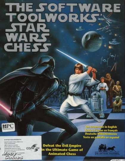 Windows 3.x Games - Star Wars Chess