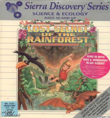 Windows 3.x Games - EcoQuest 2: Lost Secret of the Rainforest