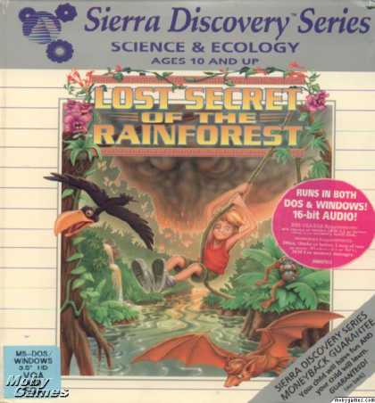 Windows 3.x Games - EcoQuest 2: Lost Secret of the Rainforest