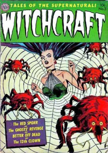 Witchcraft 3 - Web - Red Spider - Revenge - Clown - Better Off Dead - Michael Kaluta