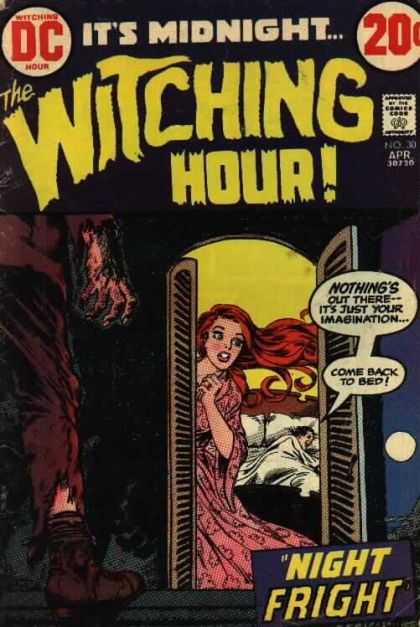 Witching Hour 30 - Midnight - Window - Bed - Intruder - Rags - Nick Cardy