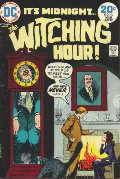 Witching Hour 40 - Witching Hour - Hes Never Late - Wheres Silas - Clock - Fireplace