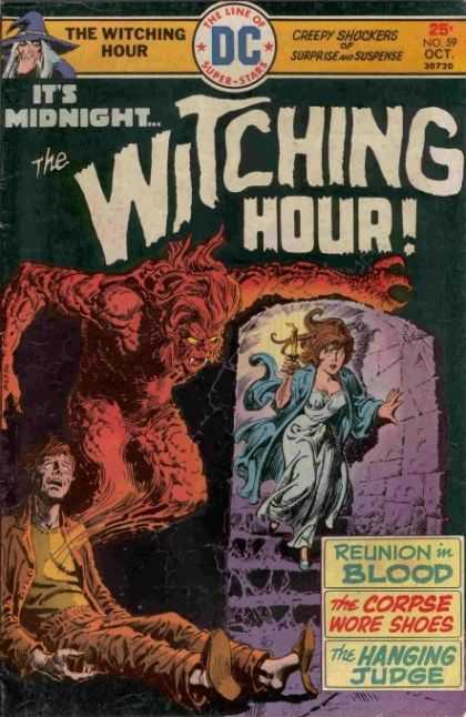 Witching Hour 59 - Midnight - Dc - Super-stars - Creepy Shockers - Suspense