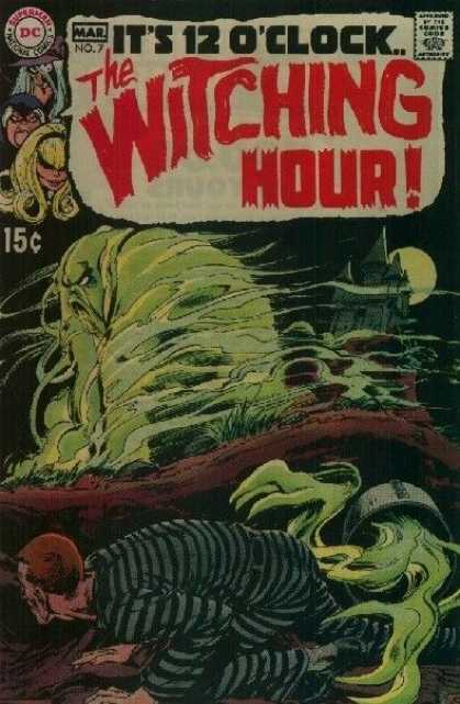 Witching Hour 7 - Moon - Superman - Approved By The Comics Code - Monster - Man - Neal Adams