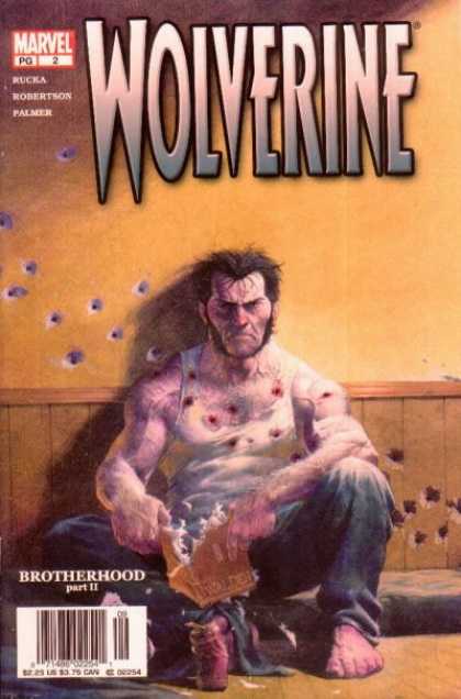 Wolverine (2003) 2 - Marvel - Rucka - Robertson - Palmer - Brotherhood - Esad Ribic