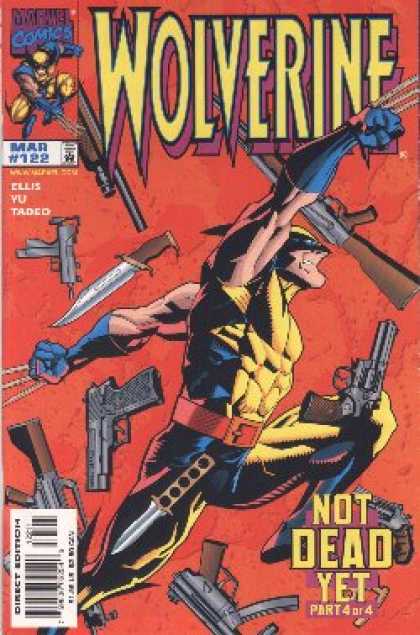 Wolverine 122 - Knife - Gun - Weapon - Spandex - Abs - Drew Geraci