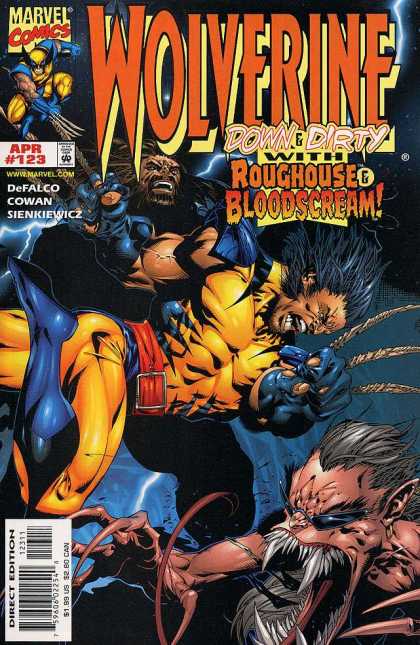 Wolverine 123 - Down U0026 Dirty - Roughouse U0026 Bloodscream - Defalco - Cowan - Sienkiewicz